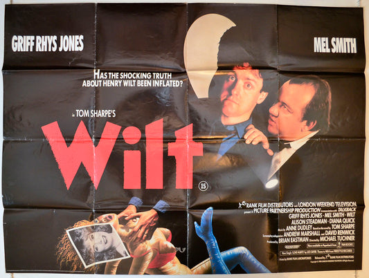 Wilt Original British Quad Poster - Movie Poster