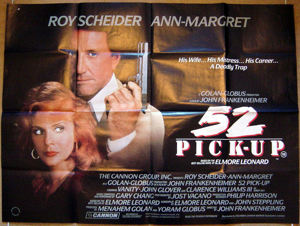 52 Pick-Up  Original Quad Movie Poster  