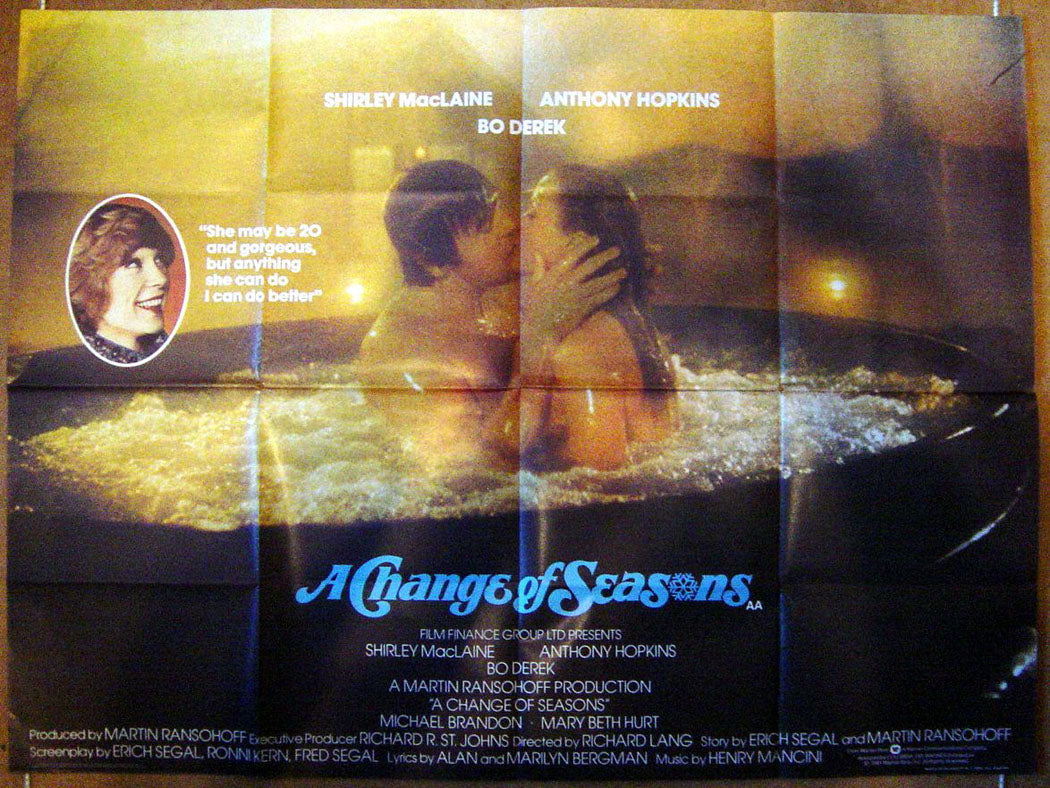 A Change Of Seasons  Original Quad Movie Poster  