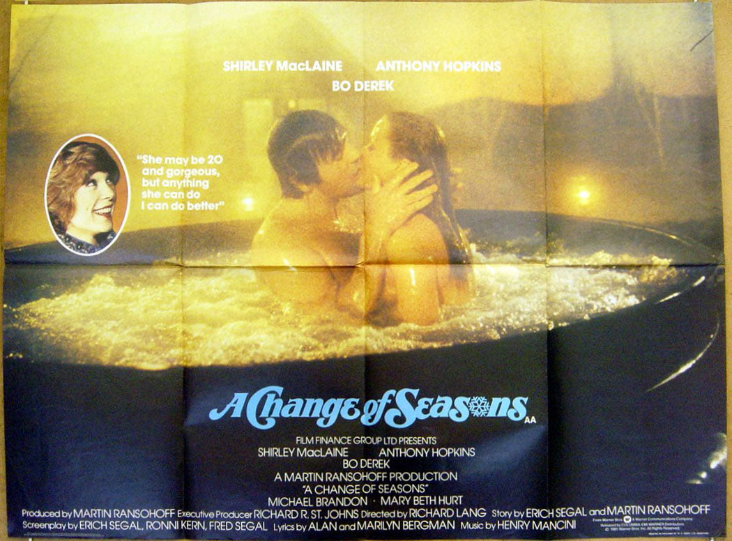 A Change Of Seasons  Original Quad Movie Poster  