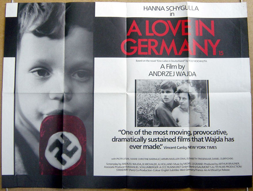 A Love In Germany  (a.k.a. Eine Liebe in Deutschland)  Original Quad Movie Poster  