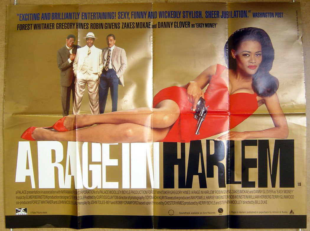 A Rage In Harlem  Original Quad Movie Poster  