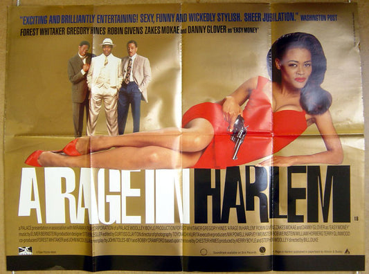 A Rage In Harlem  Original Quad Movie Poster  