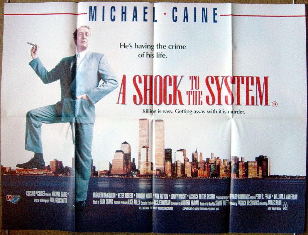 A Shock To The System  Original Quad Movie Poster  