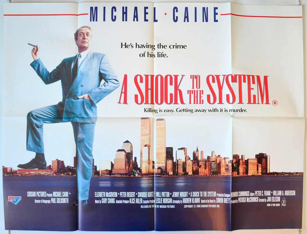 A Shock To The System Original British Quad Poster - Movie Poster