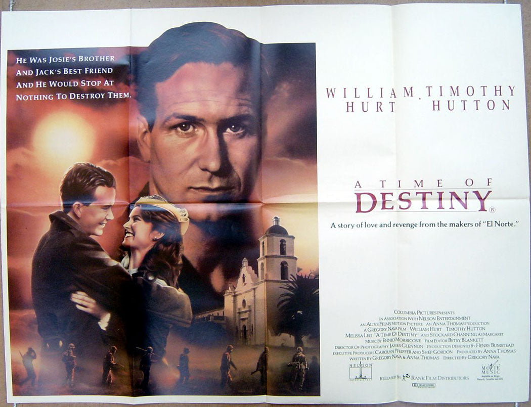 A Time Of Destiny  Original Quad Movie Poster  