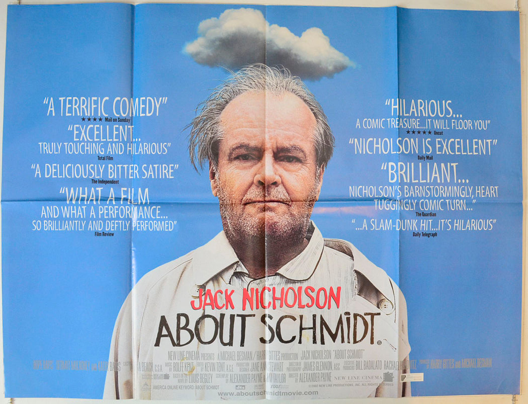 About Schmidt Original British Quad Poster - Movie Poster