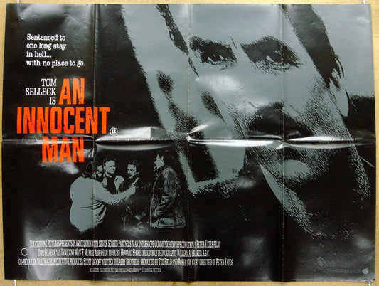 An Innocent Man  Original Quad Movie Poster  