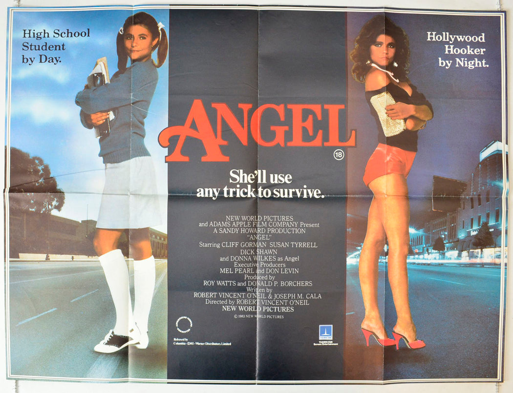 Angel Original British Quad Poster - Movie Poster