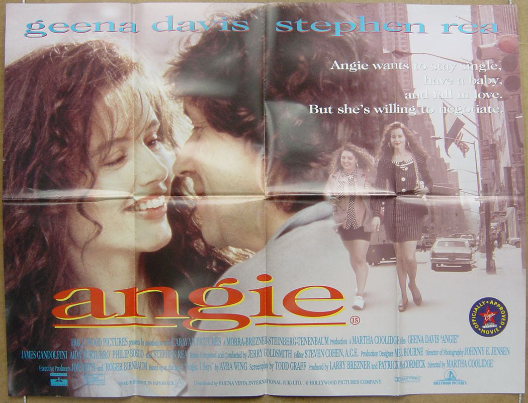 Angie  Original Quad Movie Poster  