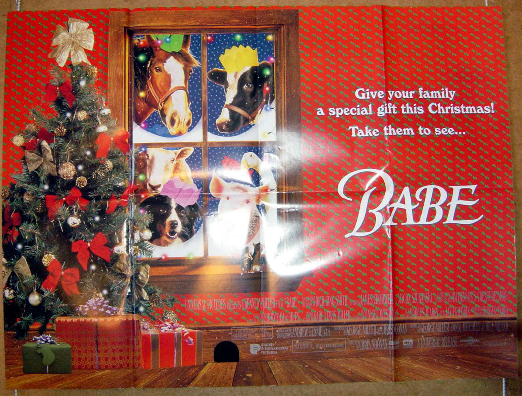 Babe  (Teaser Original Quad Movie Poster)  Original Quad Movie Poster  