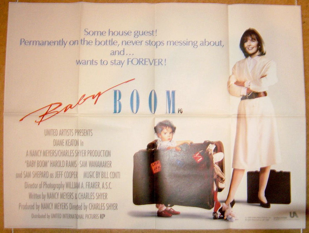 Baby Boom  Original Quad Movie Poster  