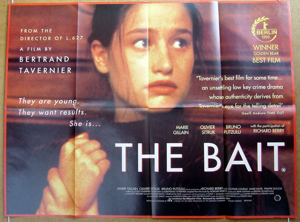 The Bait  (a.k.a. L'appât)  Original Quad Movie Poster  