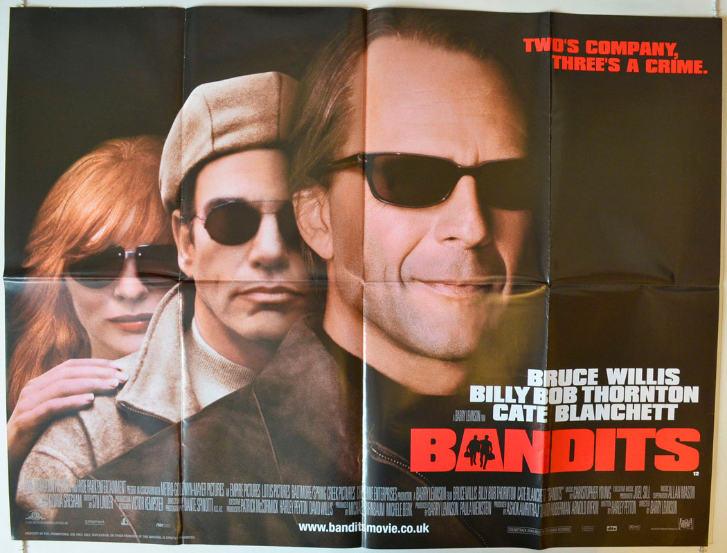 Bandits Original British Quad Poster - Movie Poster