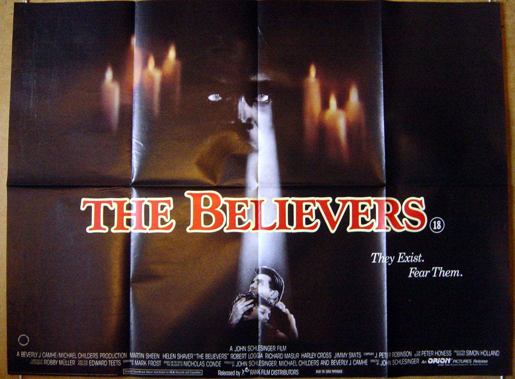 The Believers  Original Quad Movie Poster  