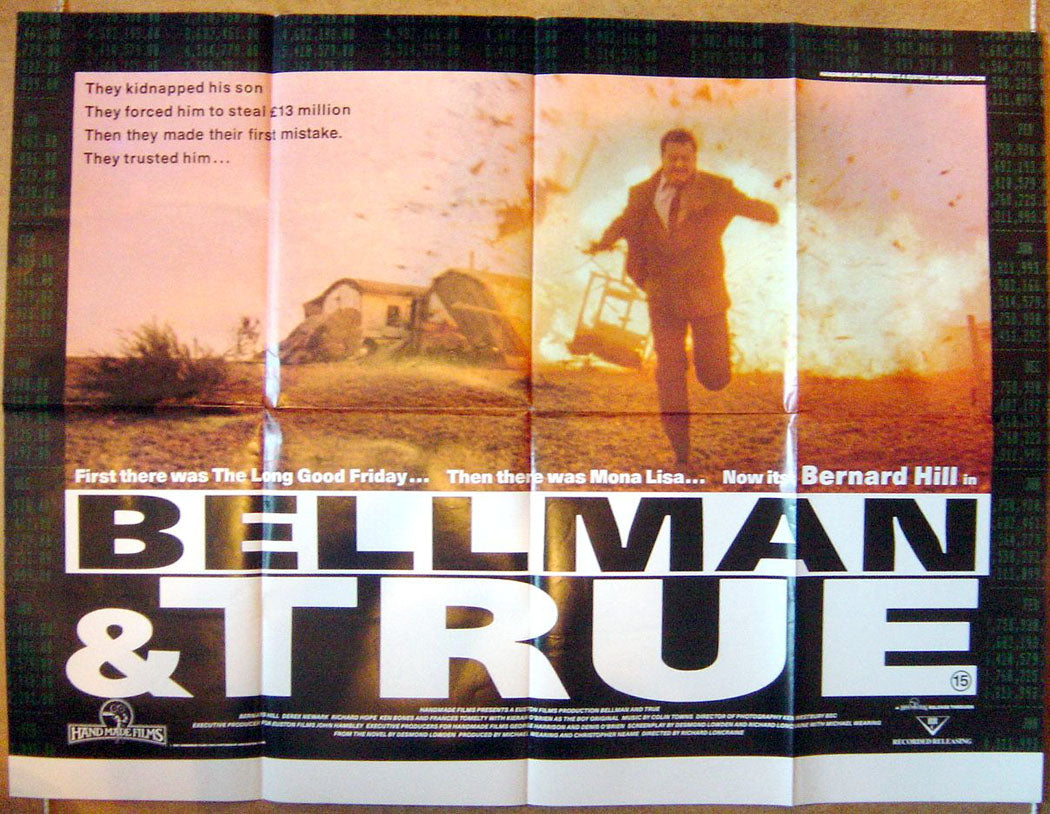 Bellman And True  Original Quad Movie Poster  