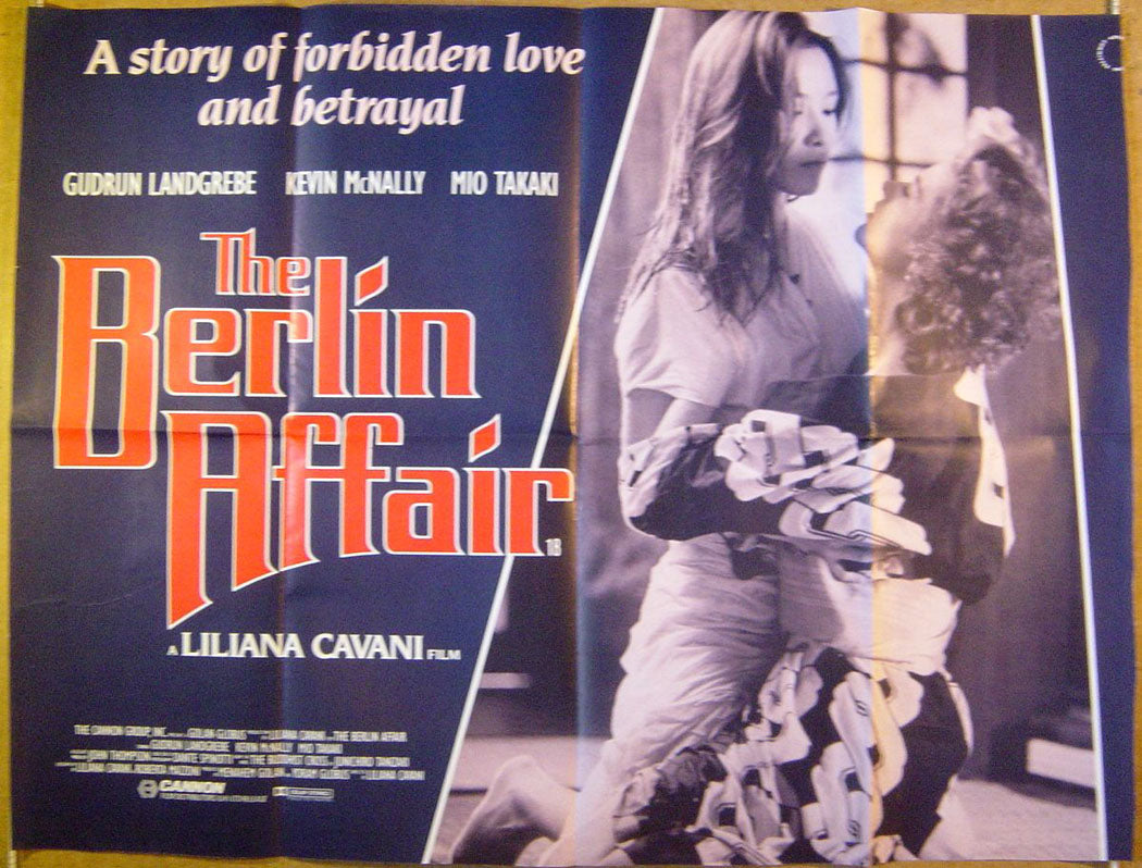 The Berlin Affair  Original Quad Movie Poster 