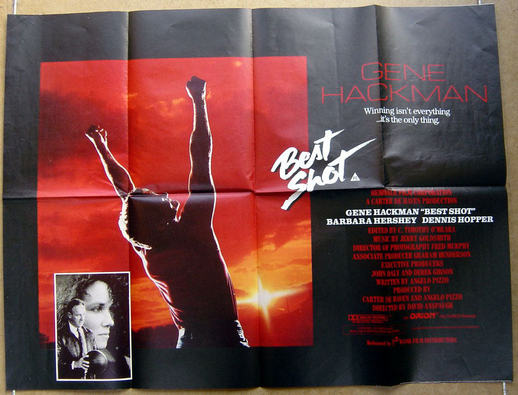 Best Shot  Original Quad Movie Poster  