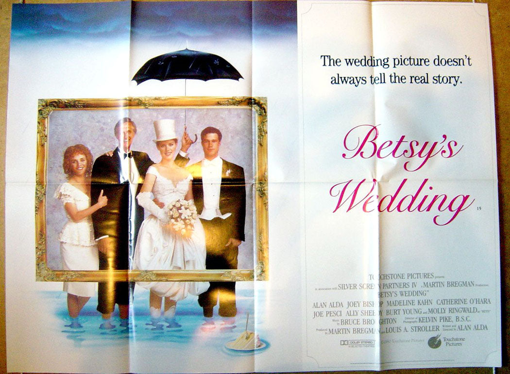 Betsy's Wedding  Original Quad Movie Poster  