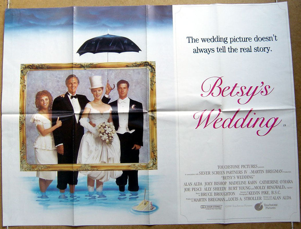 Betsy's Wedding  Original Quad Movie Poster  