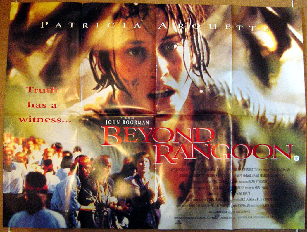 Beyong Rango O “Beyond Rangoon” Original Quad Movie Poster – pastposters