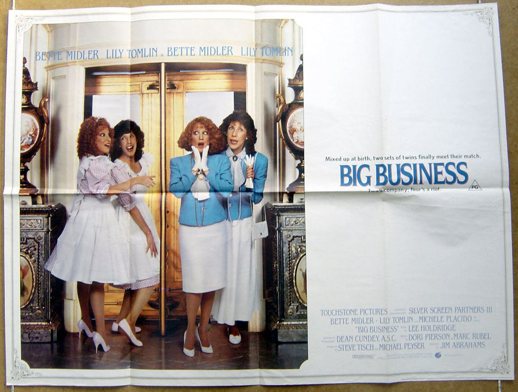 Big Business  Original Quad Movie Poster  