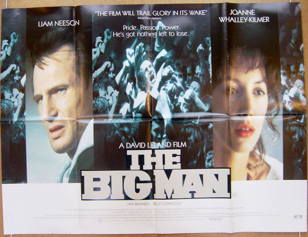 The Big Man  Original Quad Movie Poster  