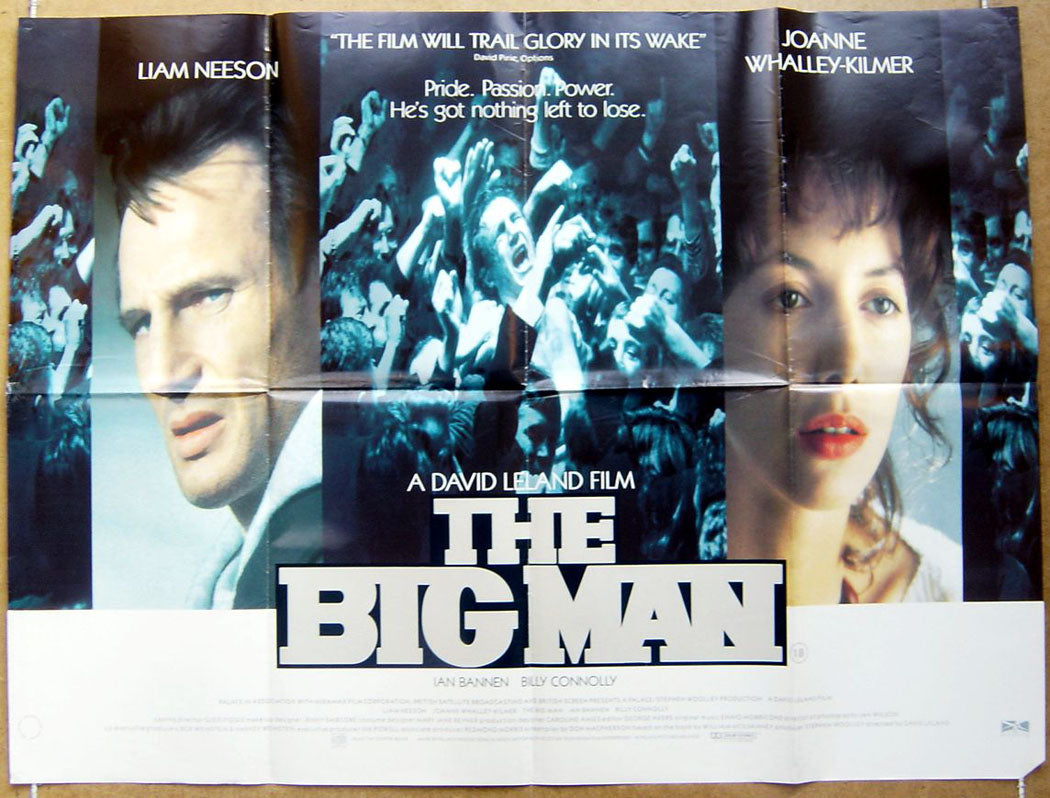 The Big Man  Original Quad Movie Poster  