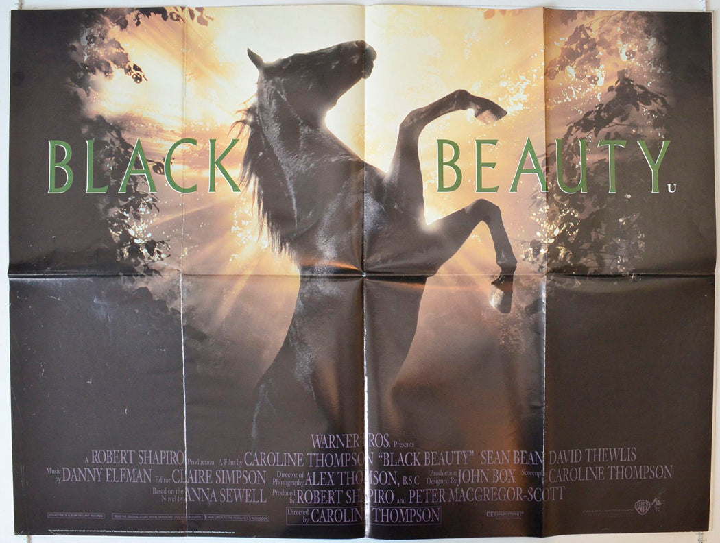 Black Beauty Original British Quad Poster - Movie Poster