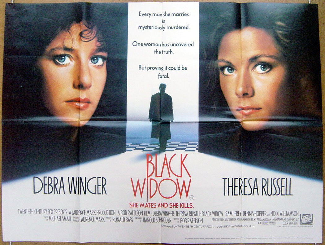 Black Widow  Original Quad Movie Poster  