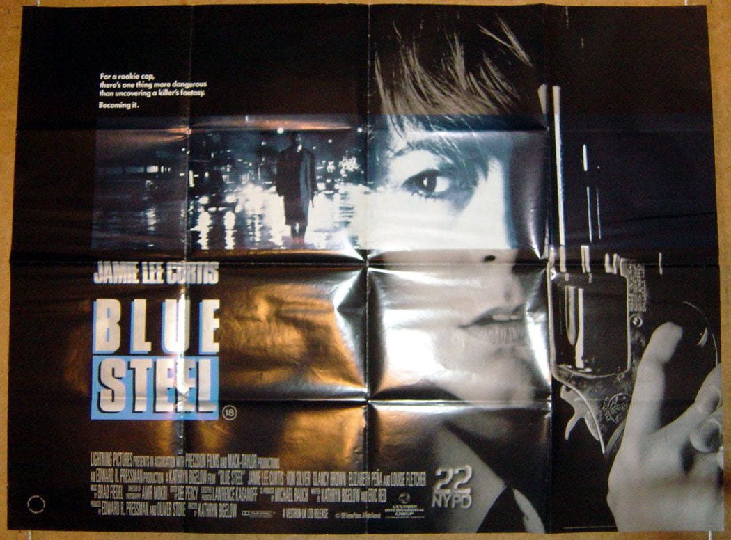 Blue Steel  Original Quad Movie Poster  