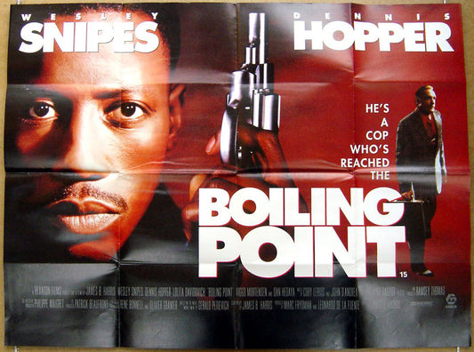 Boiling Point  Original Quad Movie Poster  