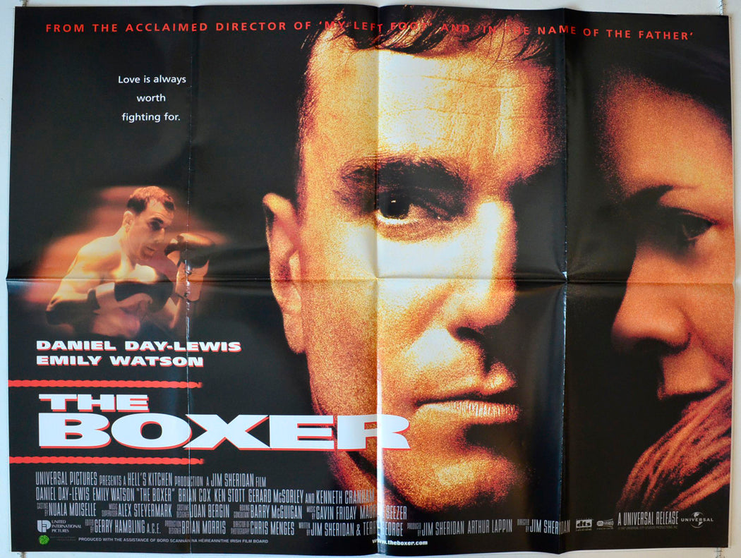 The Boxer Original British Quad Poster - Movie Poster