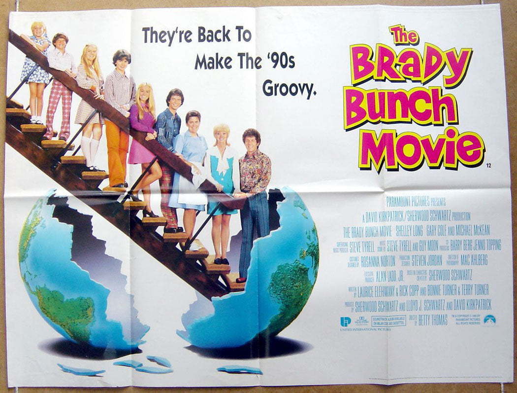 The Brady Bunch Movie  Original Quad Movie Poster  