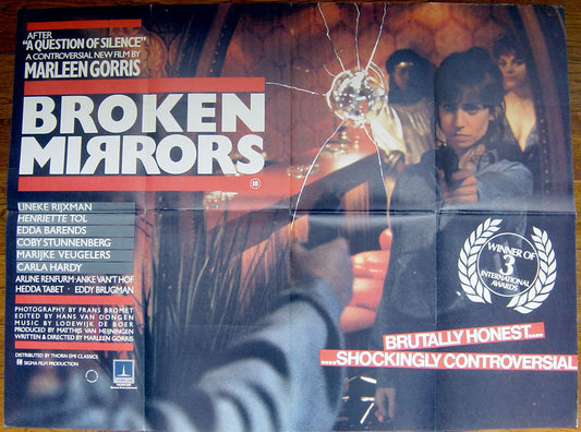 Broken Mirrors  (a.k.a. Gebroken Spiegels)  Original Quad Movie Poster  