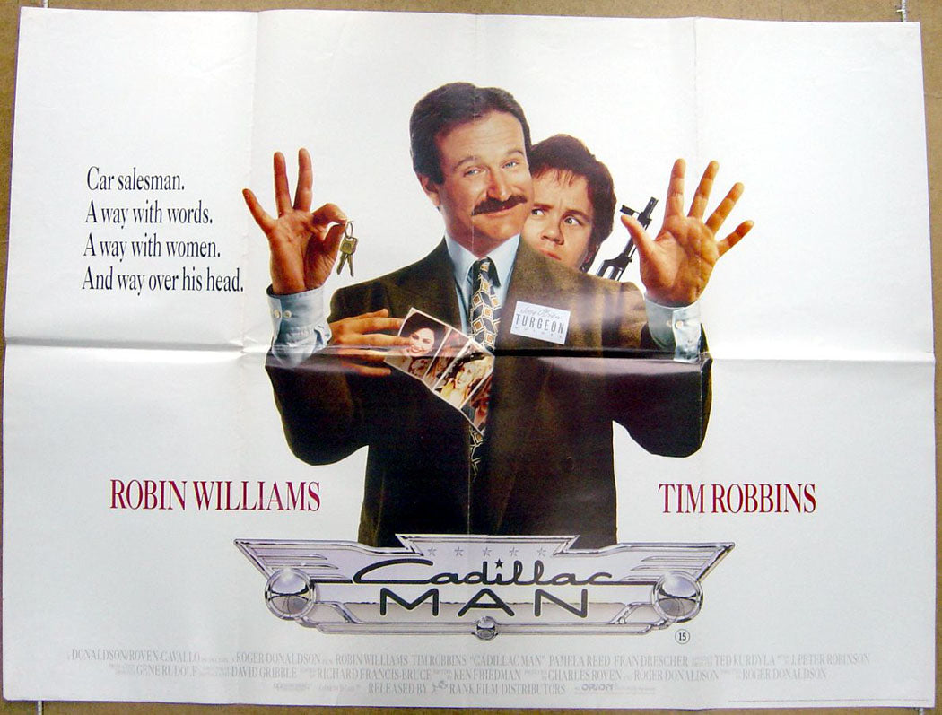 Cadillac Man  Original Quad Movie Poster  