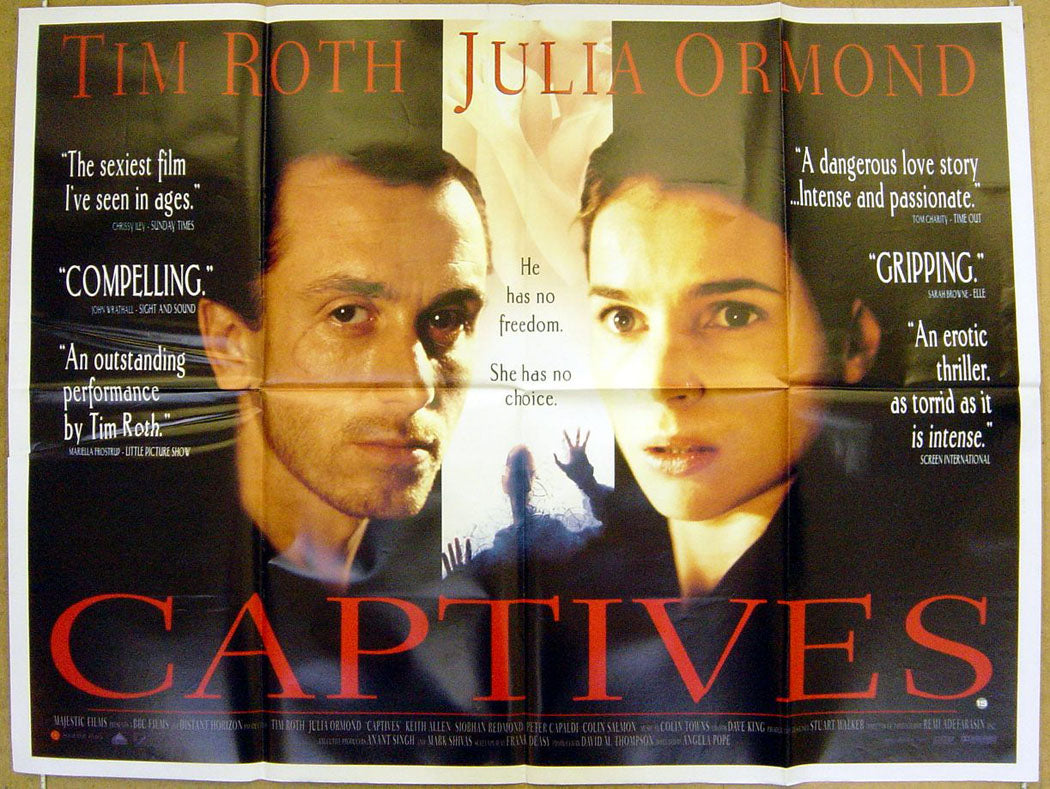 Captives  Original Quad Movie Poster  