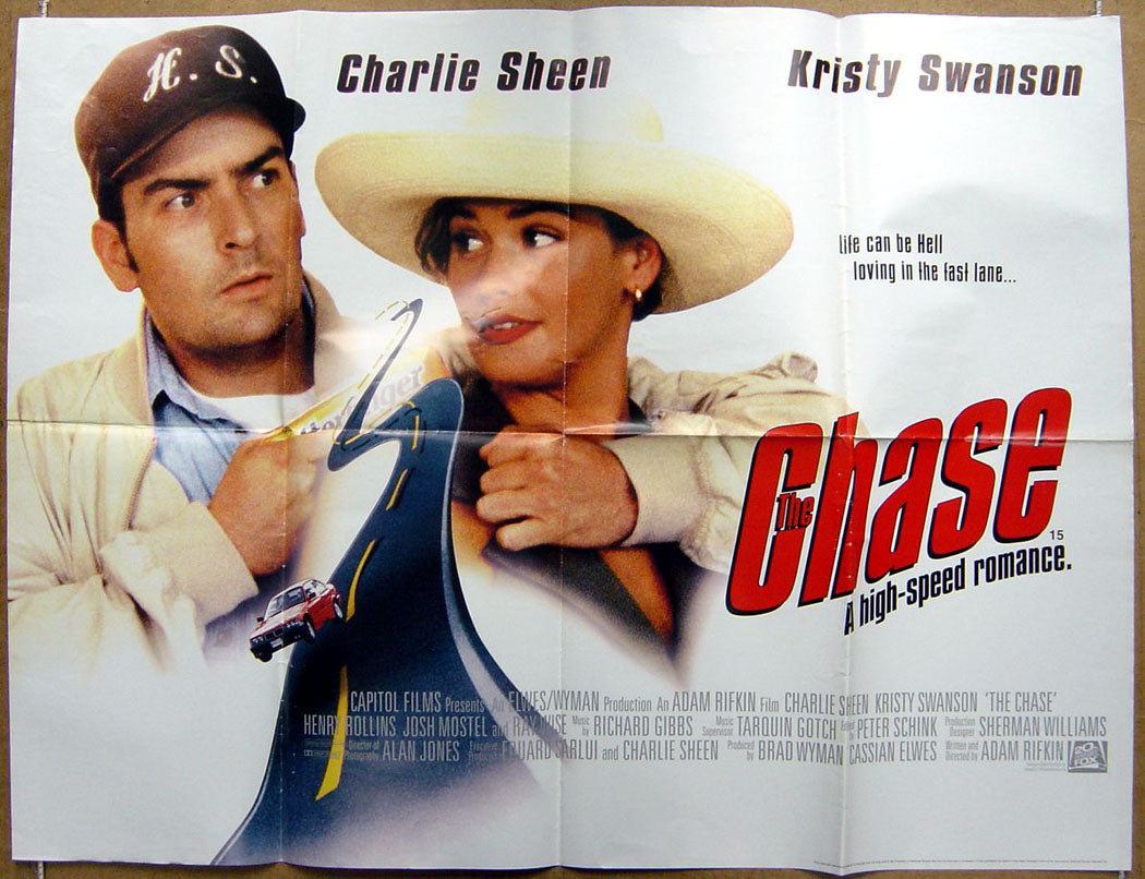 The Chase  Original Quad Movie Poster  