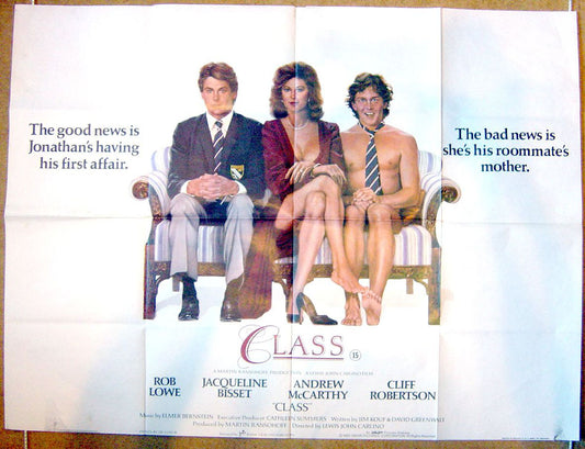 Class  Original Quad Movie Poster  