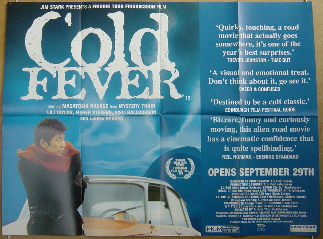 Cold Fever  (a.k.a. Á köldum klaka)  Original Quad Movie Poster  