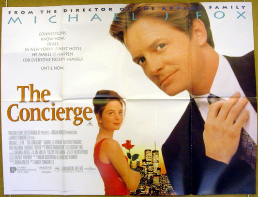 The Concierge  Original Quad Movie Poster  