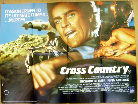 Cross Country  Original Quad Movie Poster  