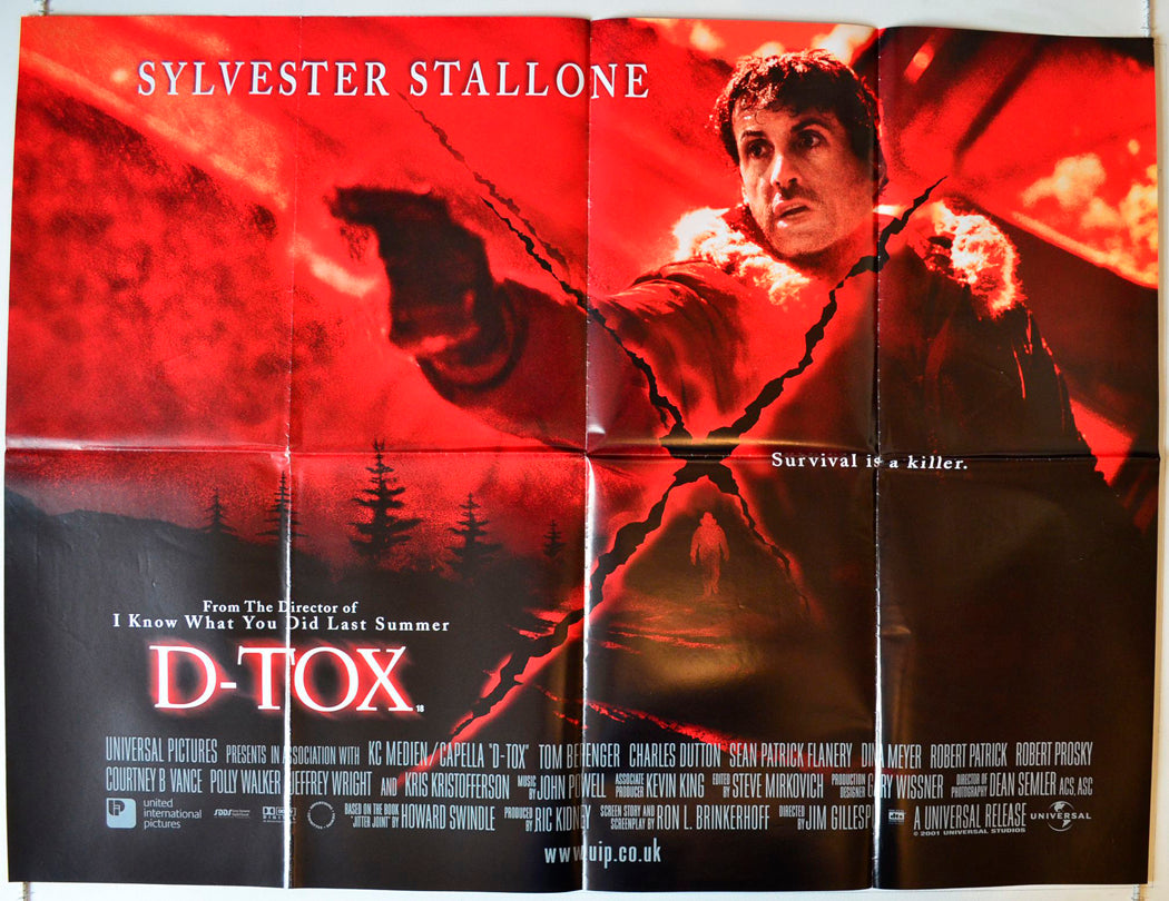 D-Tox Original British Quad Poster - Movie Poster