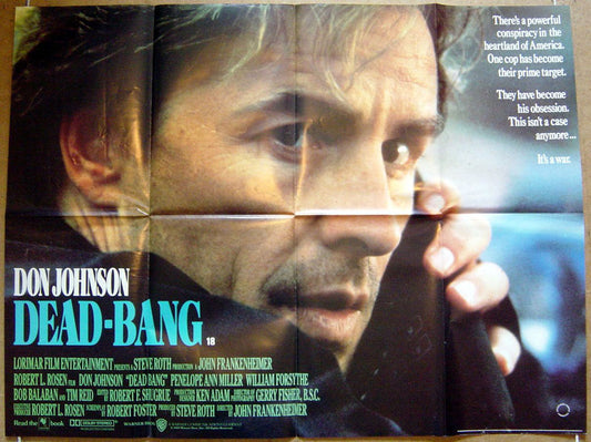 Dead Bang  Original Quad Movie Poster  