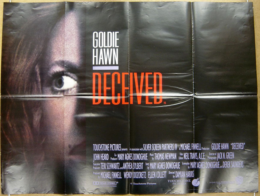 Deceived  Original Quad Movie Poster  