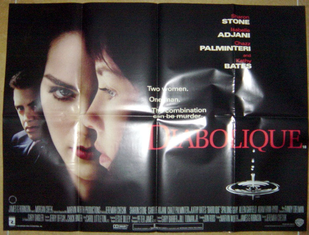 Diabolique  Original Quad Movie Poster  