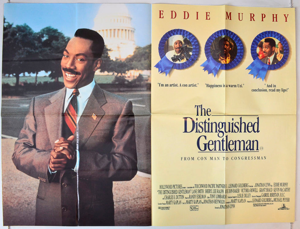 The Distinguished Gentleman Original British Quad Poster - Movie Poster