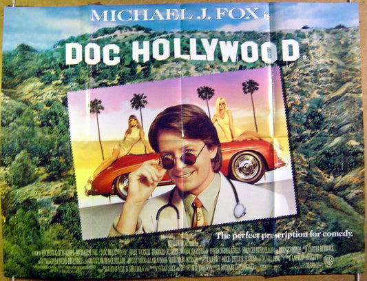 Doc Hollywood  Original Quad Movie Poster  