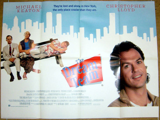 The Dream Team  Original Quad Movie Poster  