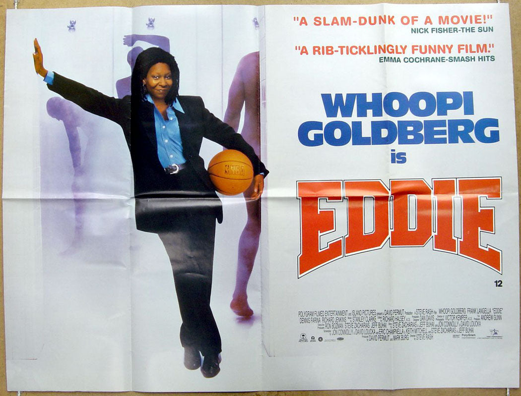 Eddie  Original Quad Movie Poster  